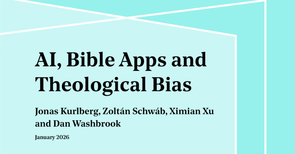 AI, Bible Apps and Theological Bias