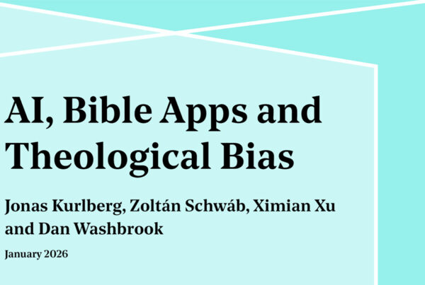 AI, Bible Apps and Theological Bias